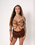 Desert Dawn Beaded Top