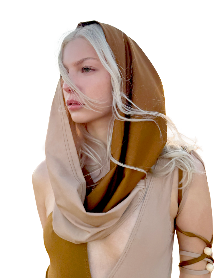 Sahara Sand Desert Hood