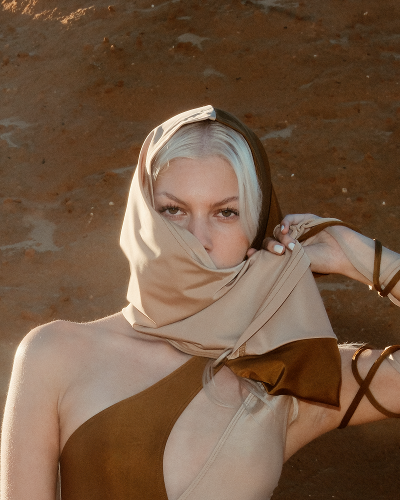 Sahara Sand Desert Hood