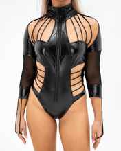 Load image into Gallery viewer, Black Rave Bodysuit
