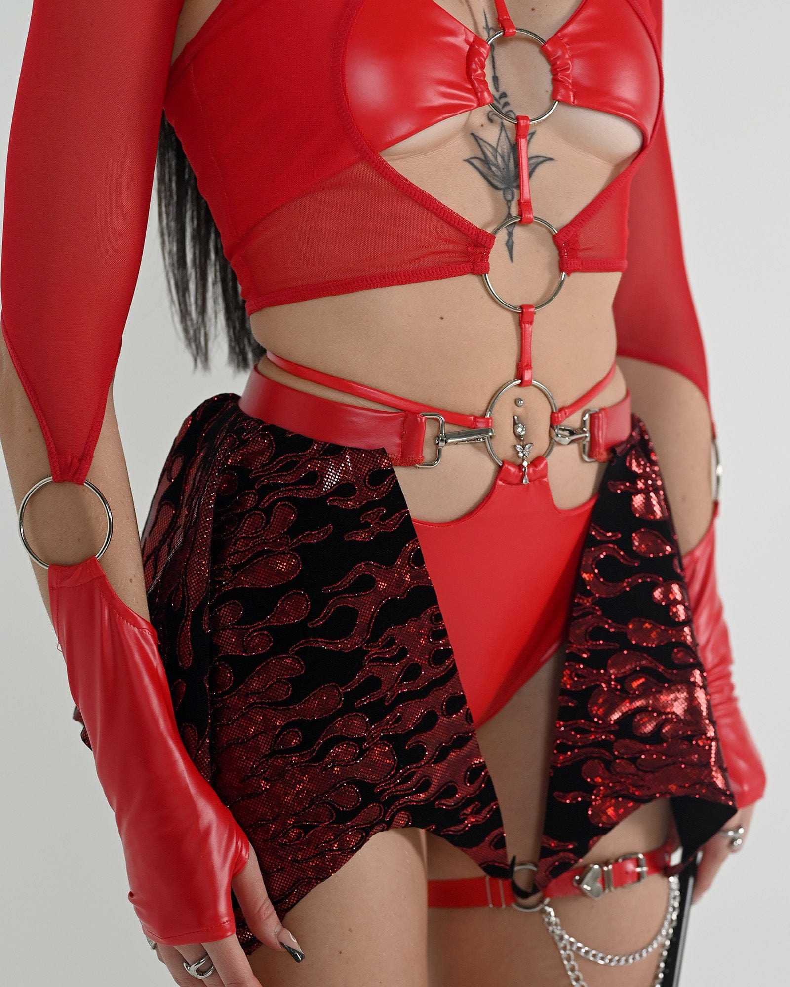 Devil Rave Costume - SUSPEX Rave Outfits