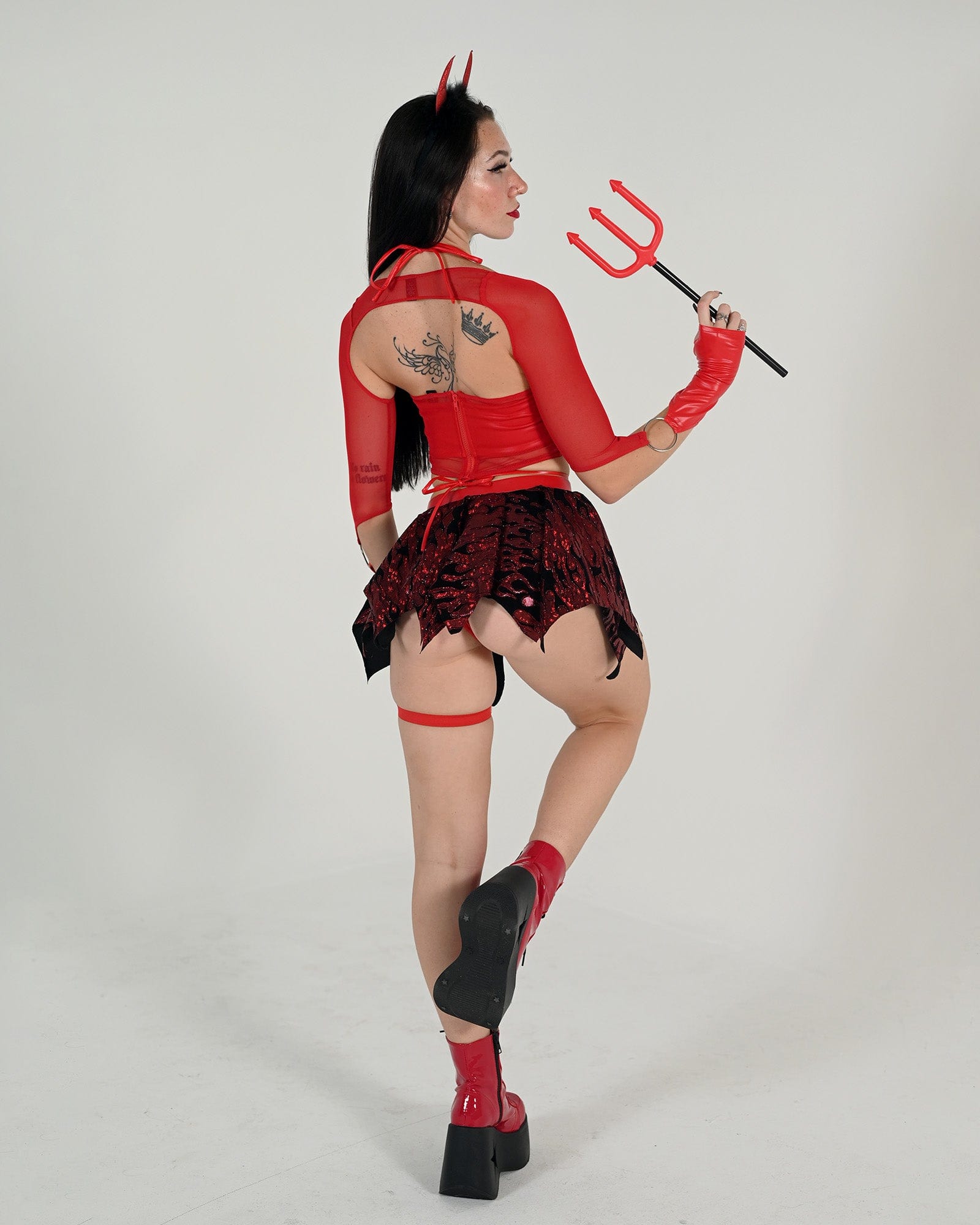 Devil Rave Costume - SUSPEX Rave Outfits