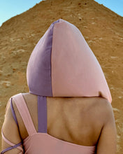 Load image into Gallery viewer, Mojave Mauve Desert Hood - SUSPEX Rave Outfits
