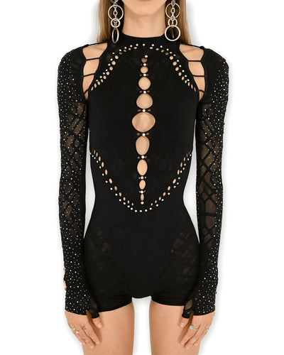 Rebel Playsuit - SUSPEX Rave Outfits