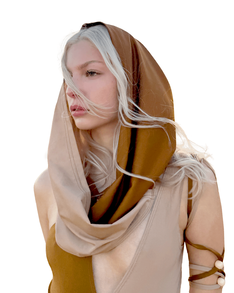 Sahara Sand Desert Hood