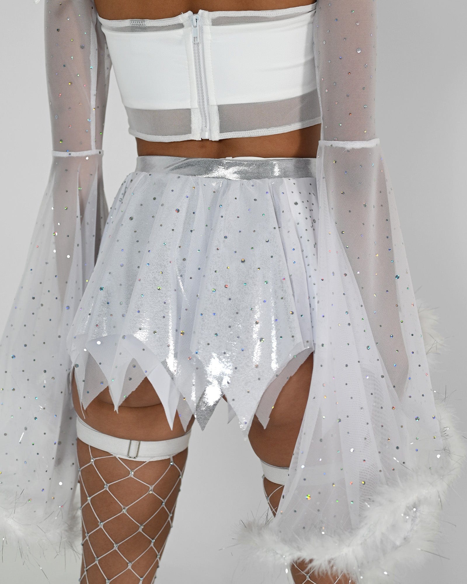 Angel Rave Costume - SUSPEX Rave Outfits