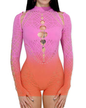 Load image into Gallery viewer, Sunset Rebel Playsuit - Suspex Rave Outfits
